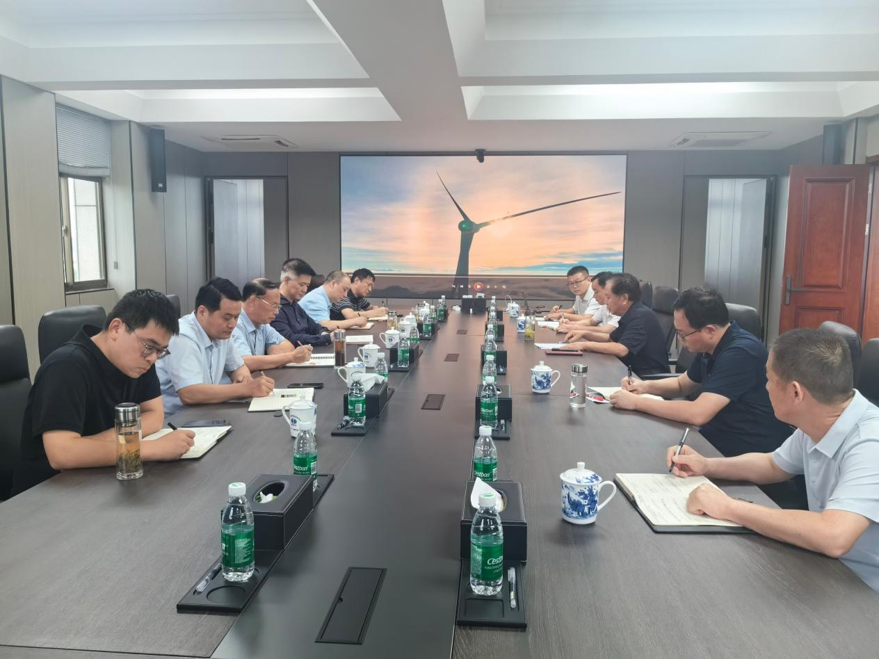 芜湖市委常委、无为市委书记匡健莅临华宇集团考察调研