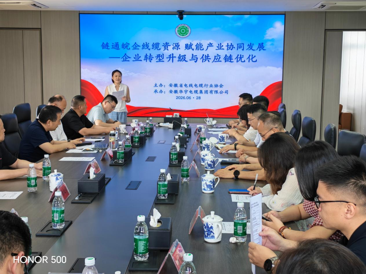 链通皖企线缆资源 赋能产业协同发展 --安徽省电线电缆行业协会第四小组主题活动在我司顺利举办